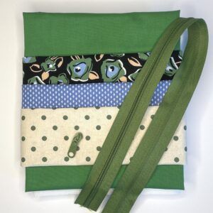 sy-kit i grøn og råhvid