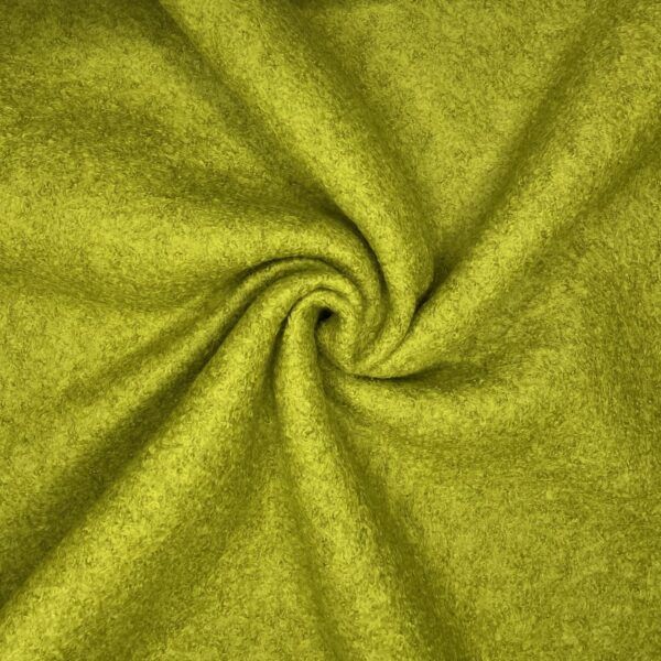 frakkestof uld polyester frakke overtøj vinter efterår grøn mosgrøn chartreuse