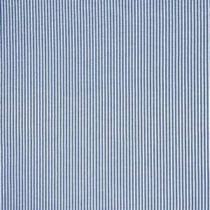bomuld polyester fast vævet blå hvid striber bæk og bølge