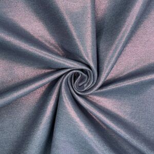 denim bomuld polyester metallic glimmer lilla